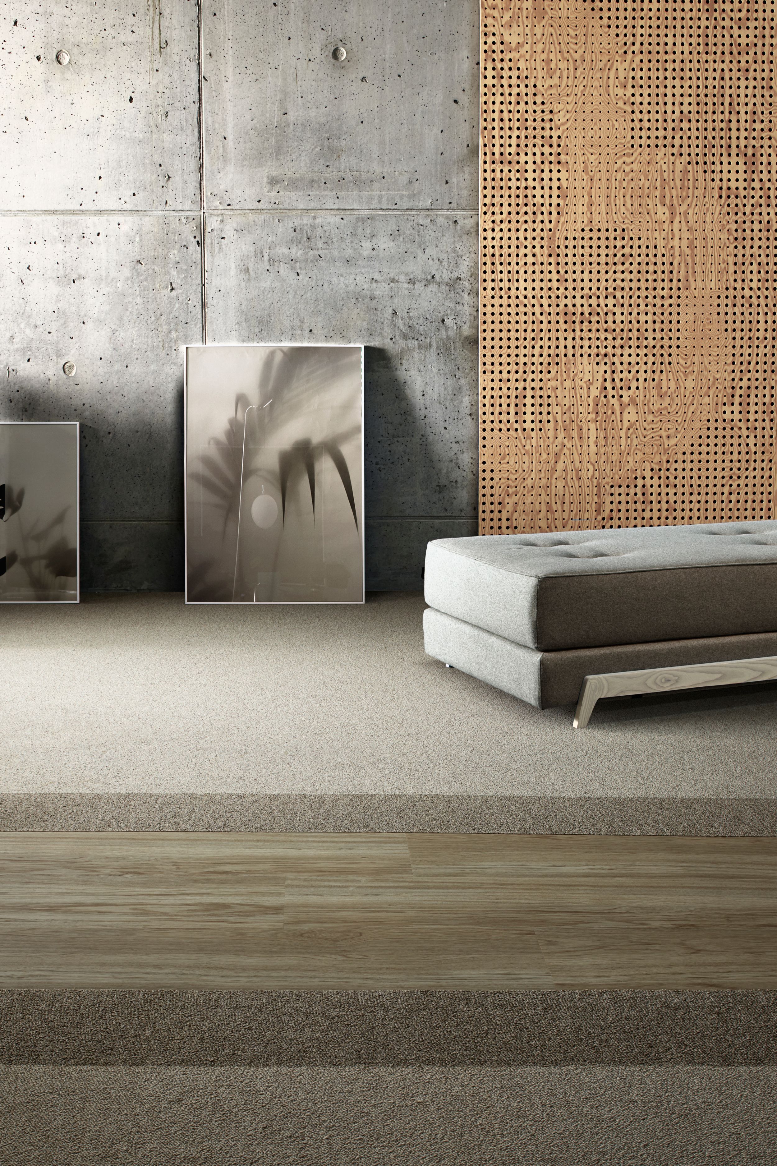 Heuga 530 II, Cashmere, Bark, Level Set Natural Woodgrains, Washed Wheat image number 5